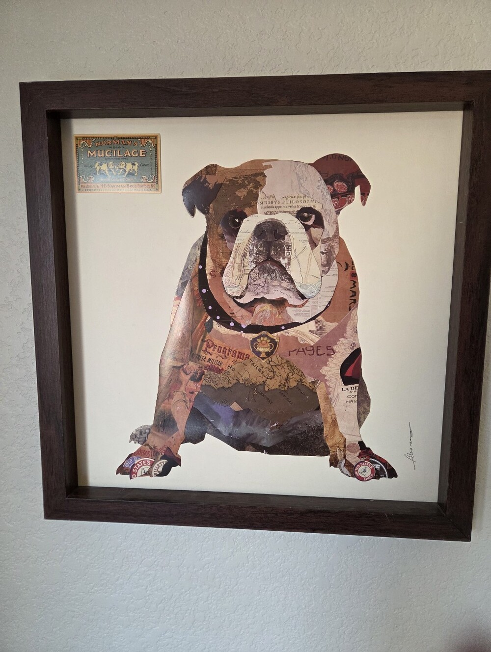 "Best Bully" Dimensional Collage By Artist Alex Zeng.